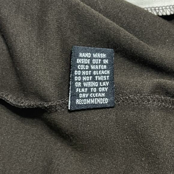 BCBGMaxAzria Colorblock Mini Shift Dress Size S Brown Cream Office Fall - Picture 8 of 9